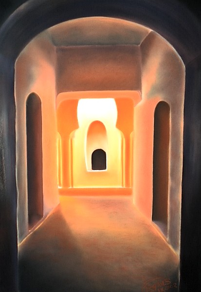 034 Lumiere d'oranges.jpg - Oranges (60x80 cm)   &nbsp;Vendu&nbsp; 